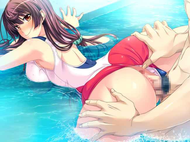 Erotic image of a girl who starts having sex in a swimsuit [50 sheets] 27