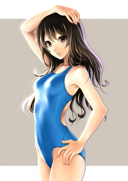 【Erotic Anime Summary】 Image of a girl with a swimming swimsuit is pichi and cusso erotic [secondary erotic] 26