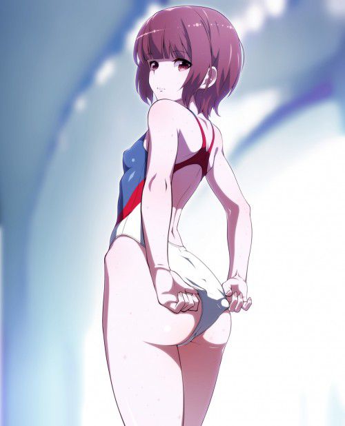 【Erotic Anime Summary】 Image of a girl with a swimming swimsuit is pichi and cusso erotic [secondary erotic] 6