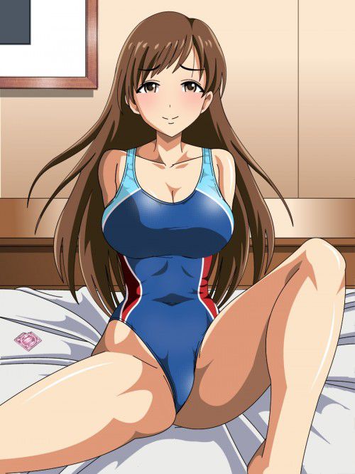 【Erotic Anime Summary】 Image of a girl with a swimming swimsuit is pichi and cusso erotic [secondary erotic] 7