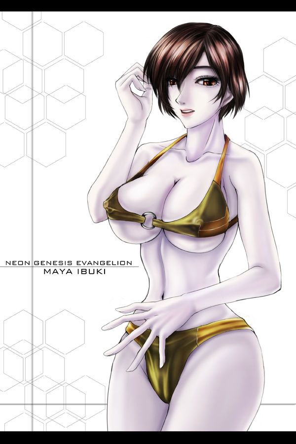 【Neon Genesis Evangelion】Cute erotica image summary that comes through at the ecet of Ibuki Maya 2