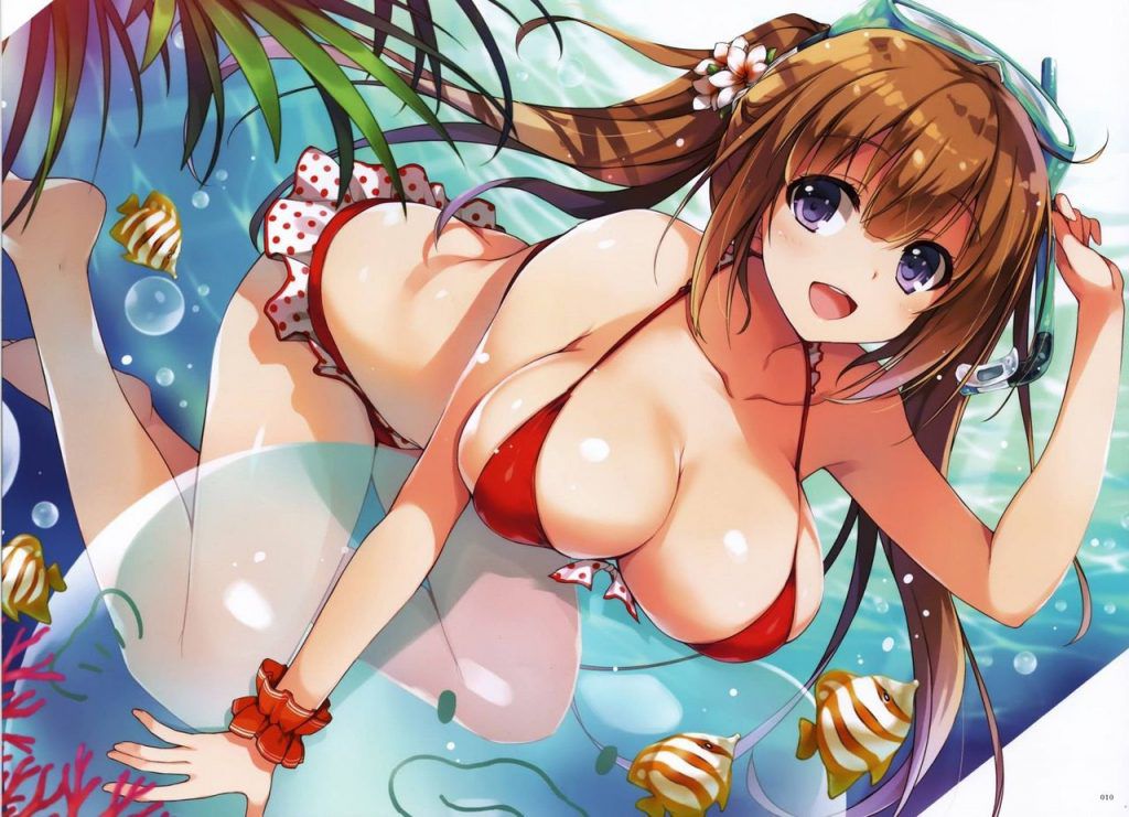 I'm going to paste the erotic cute image of the swimsuit! 2