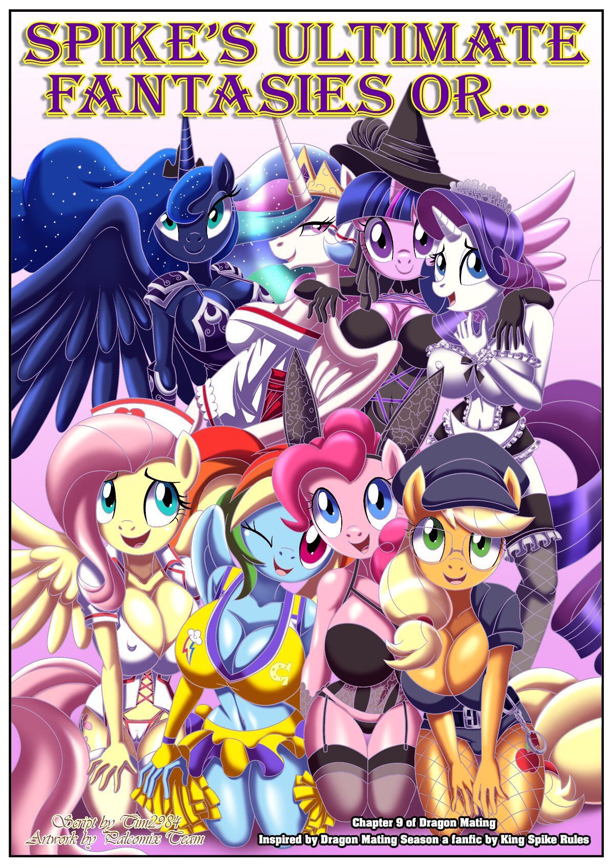 [Palcomix] Spike's Ultimate Fantasies or The Dragon King's Harem | (My Little Pony: Friendship is Magic) (Ongoing) (English) 1