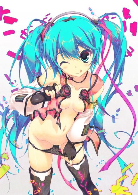 【Secondary Erotic】Vocaloid (Miku-san's Many) Secondary Doskebe Images [35 Photos] 1