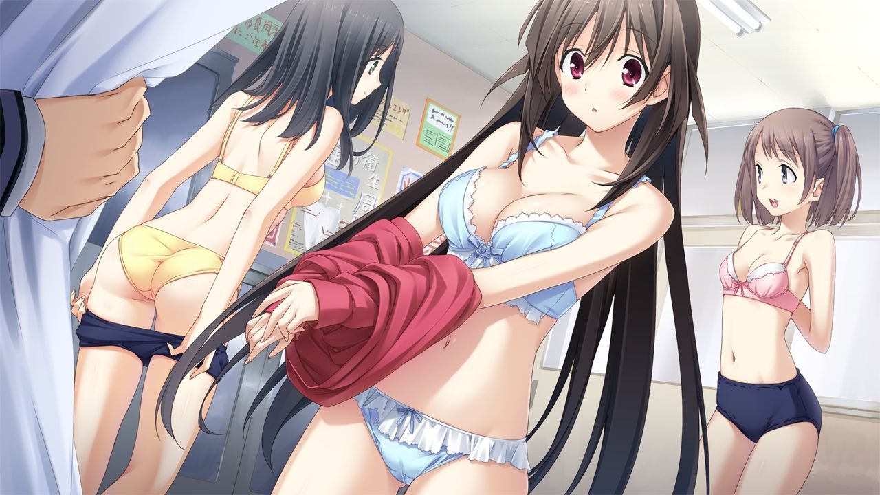 Erotic anime summary Paradise erotic image of beautiful girls changing clothes in the changing room [secondary erotic] 27