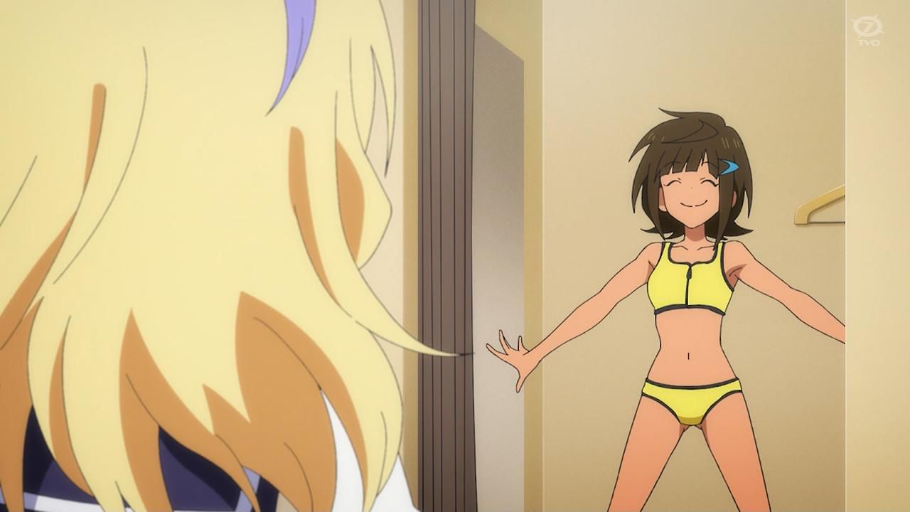 【Image】Anime erotic swimsuit episodes will be broadcast from Saturday morning wwwwwwwwww 1