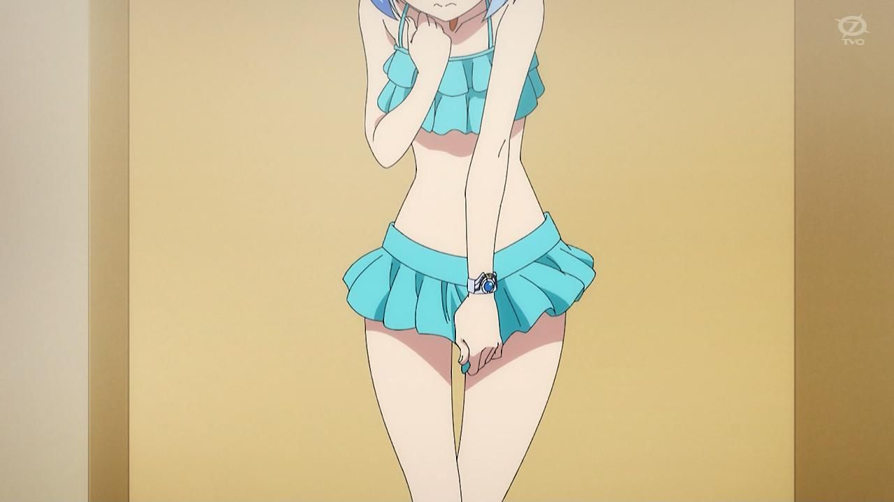 【Image】Anime erotic swimsuit episodes will be broadcast from Saturday morning wwwwwwwwww 11