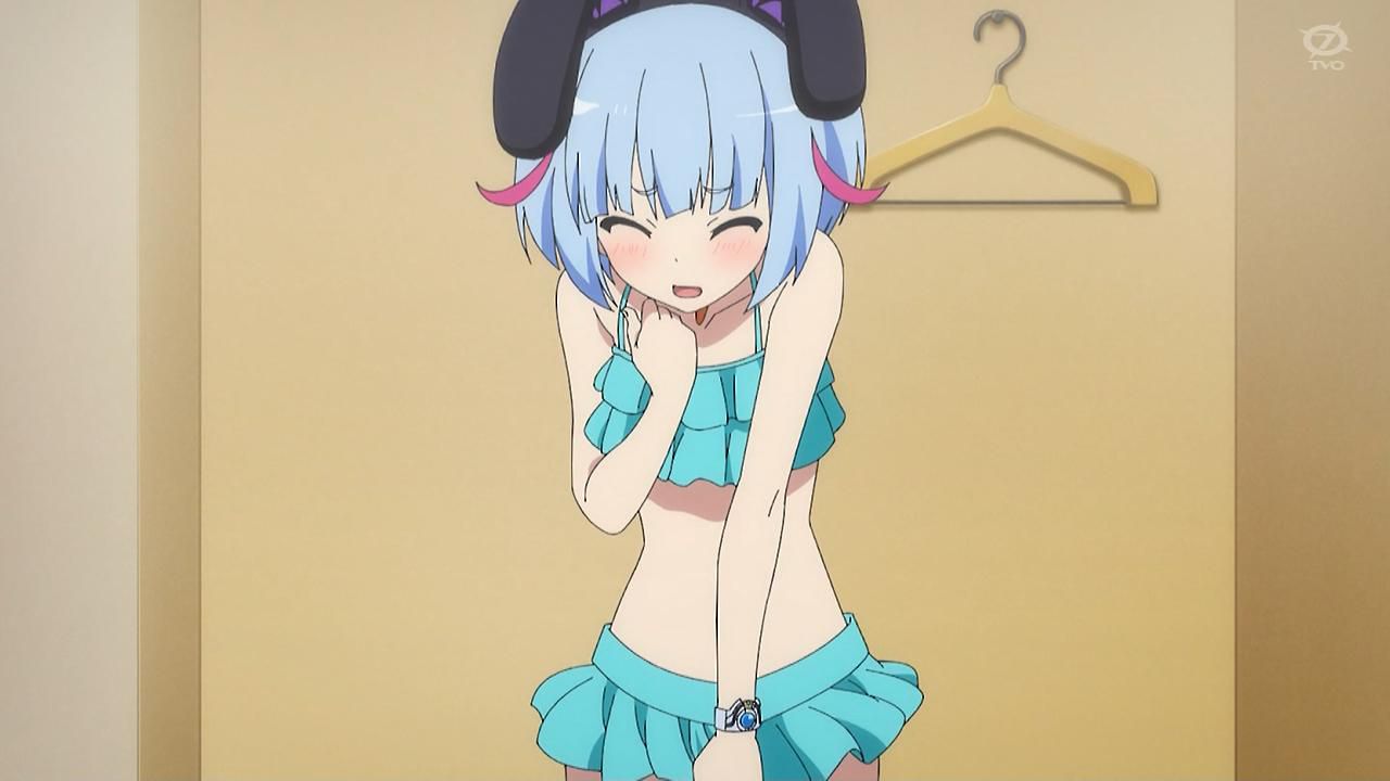 【Image】Anime erotic swimsuit episodes will be broadcast from Saturday morning wwwwwwwwww 12