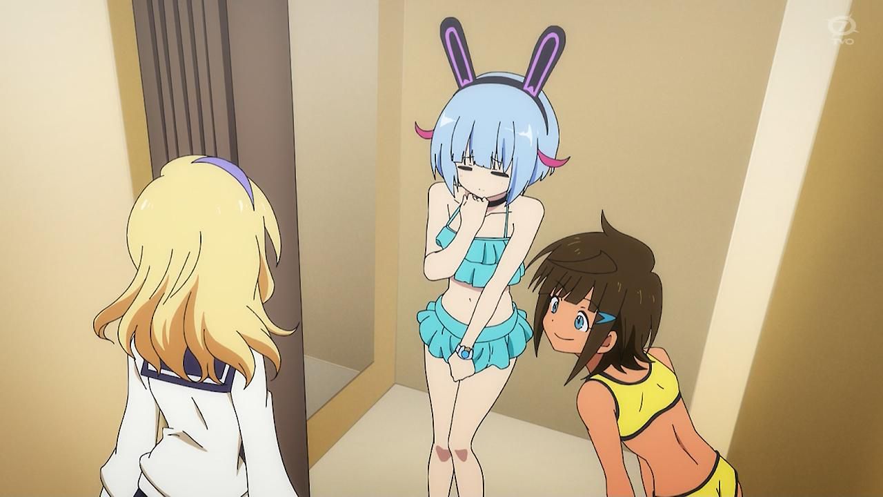 【Image】Anime erotic swimsuit episodes will be broadcast from Saturday morning wwwwwwwwww 15