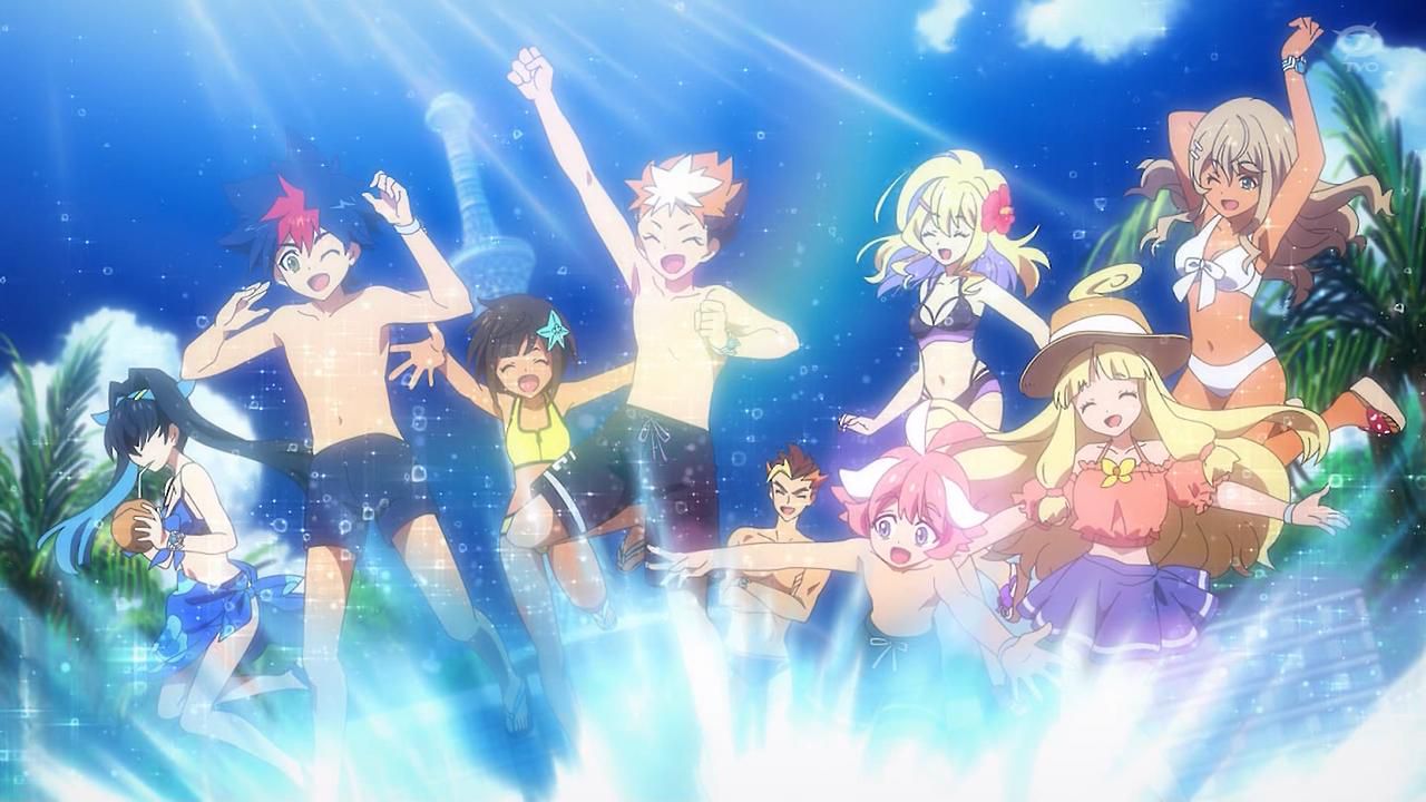 【Image】Anime erotic swimsuit episodes will be broadcast from Saturday morning wwwwwwwwww 16