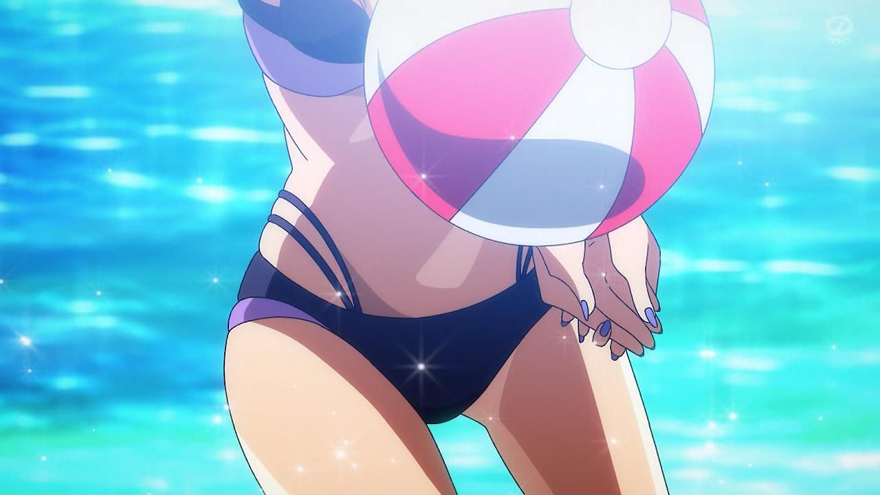 【Image】Anime erotic swimsuit episodes will be broadcast from Saturday morning wwwwwwwwww 18