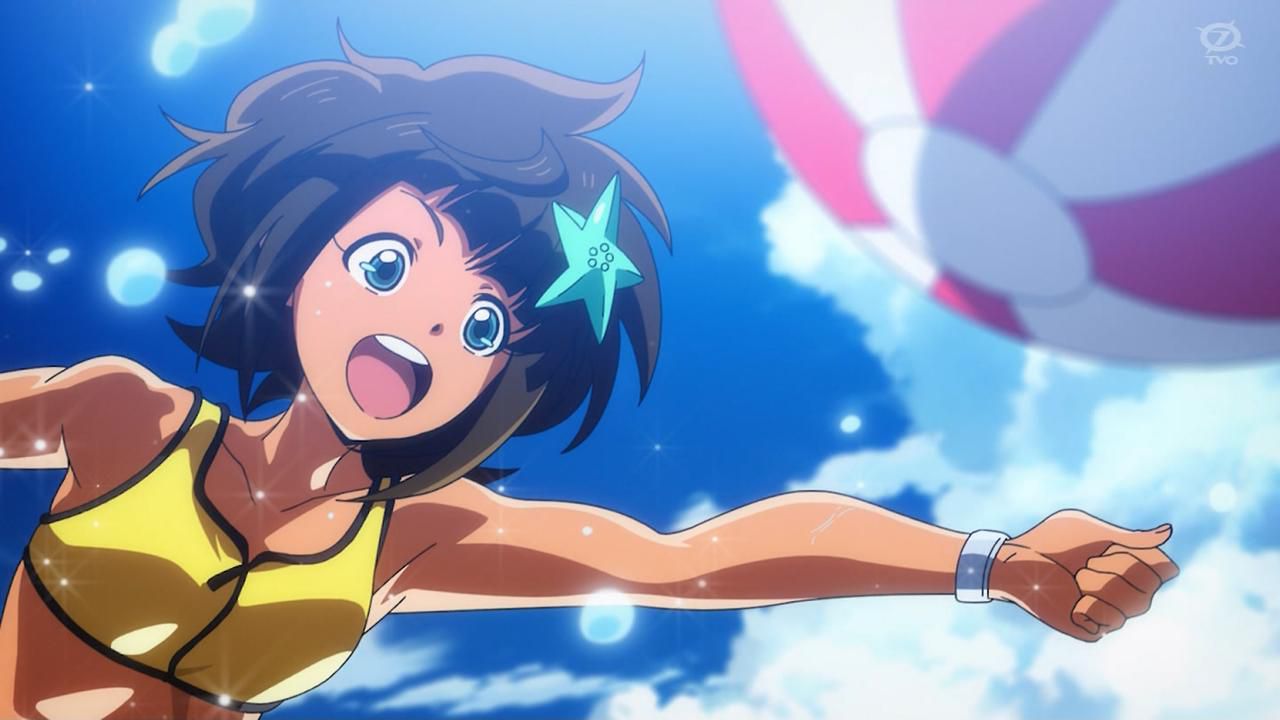 【Image】Anime erotic swimsuit episodes will be broadcast from Saturday morning wwwwwwwwww 20