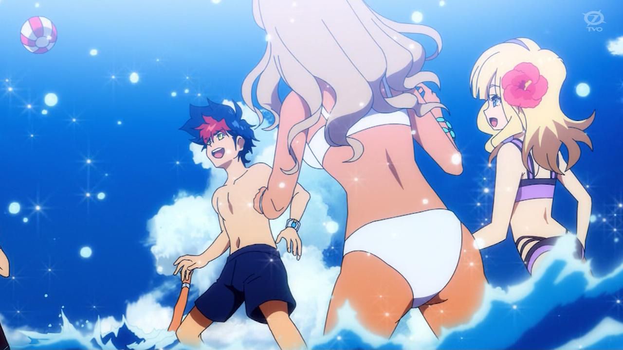 【Image】Anime erotic swimsuit episodes will be broadcast from Saturday morning wwwwwwwwww 22