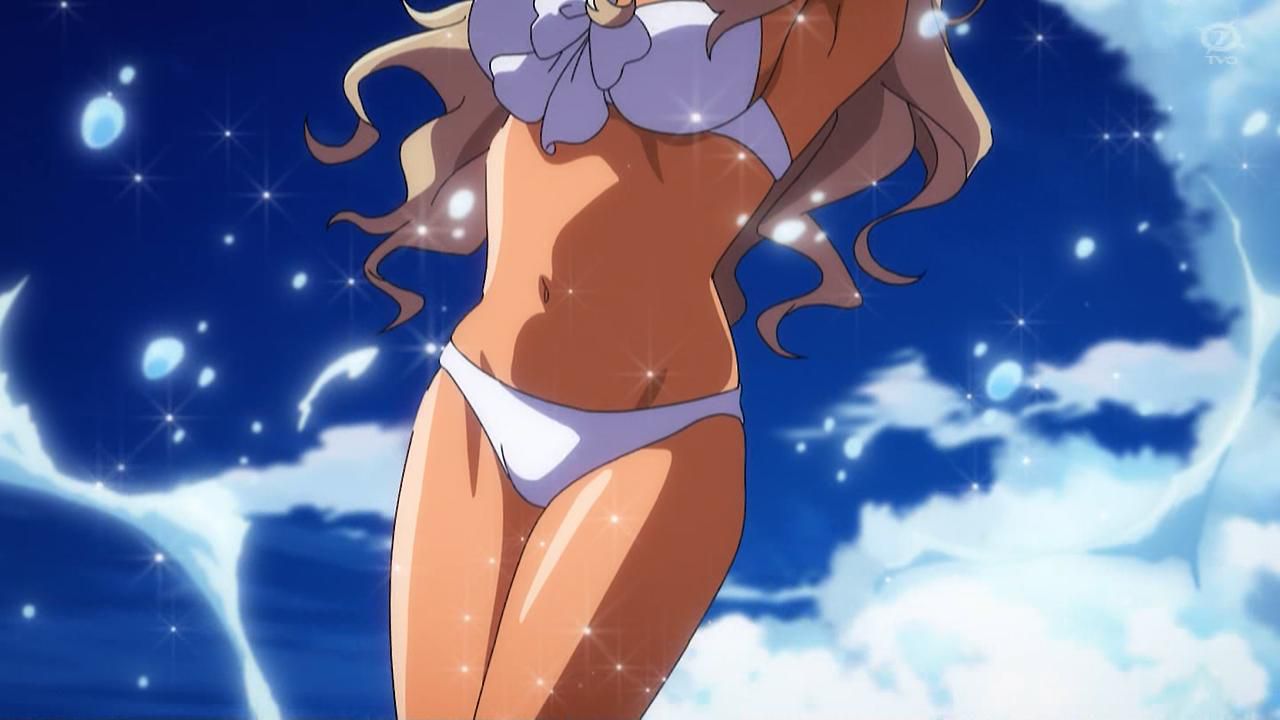 【Image】Anime erotic swimsuit episodes will be broadcast from Saturday morning wwwwwwwwww 24