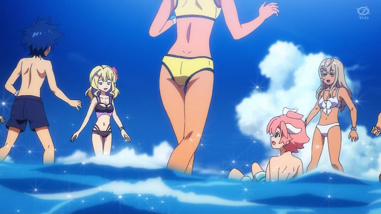 【Image】Anime erotic swimsuit episodes will be broadcast from Saturday morning wwwwwwwwww 25