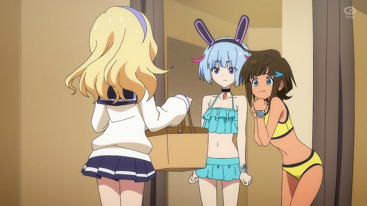 【Image】Anime erotic swimsuit episodes will be broadcast from Saturday morning wwwwwwwwww 30