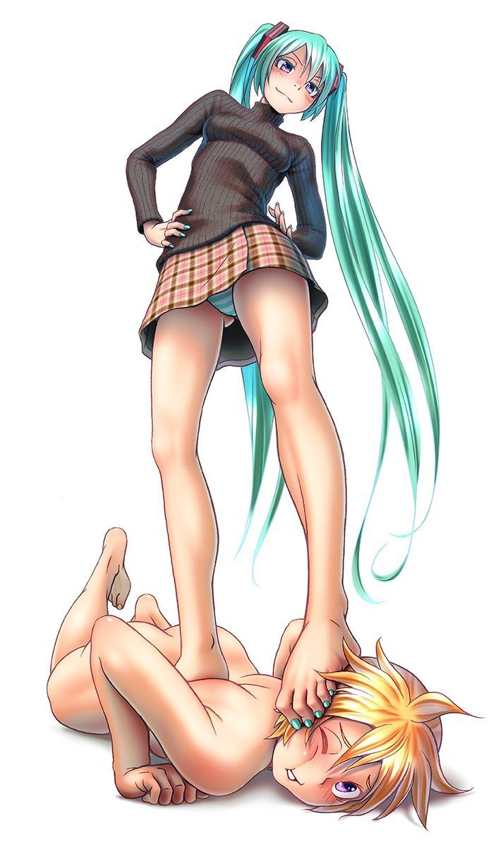 Erotic image of Hatsune Miku's desperately sexy pose! 【Vocaloid】 6