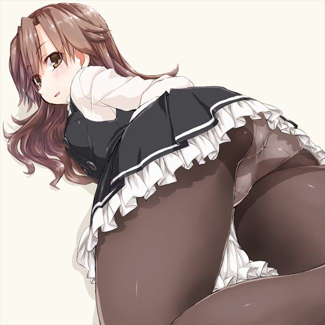 [Secondary erotic] erotic image of a girl with pants seen through pantyhose [50 sheets] 7