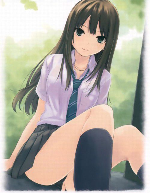 【Secondary erotic】 Here is the erotic image of a girl whose thighs are in an unpleasant plum condition 23