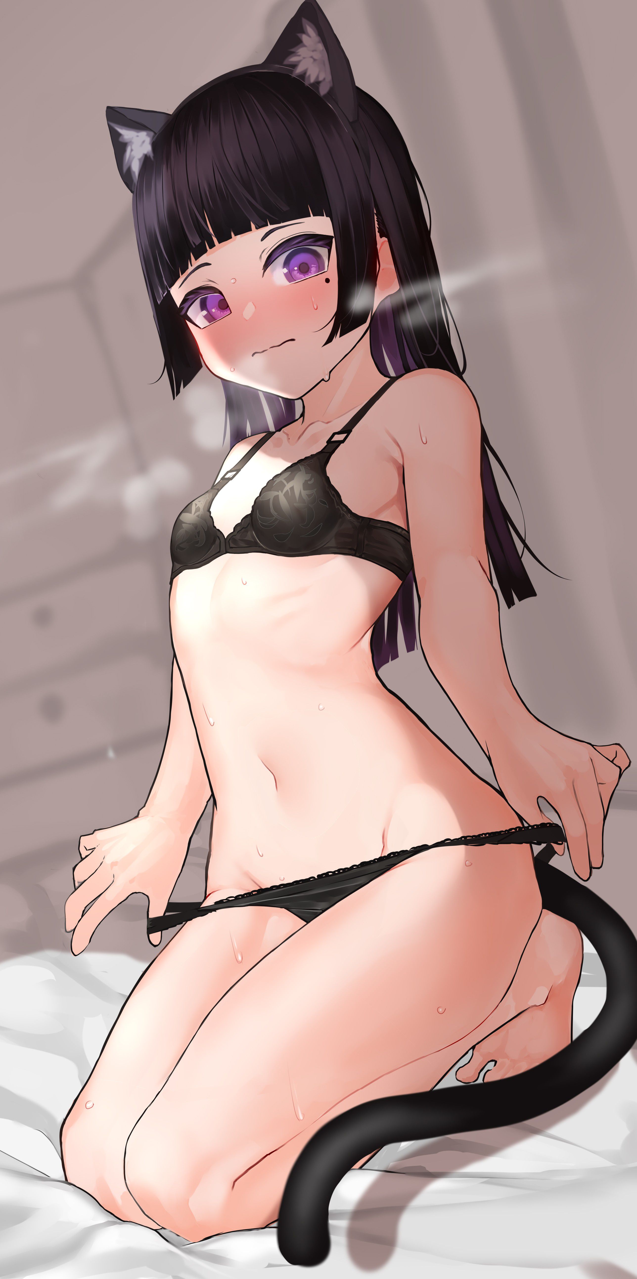 【2nd】Erotic image of a girl in black underwear Part 39 23