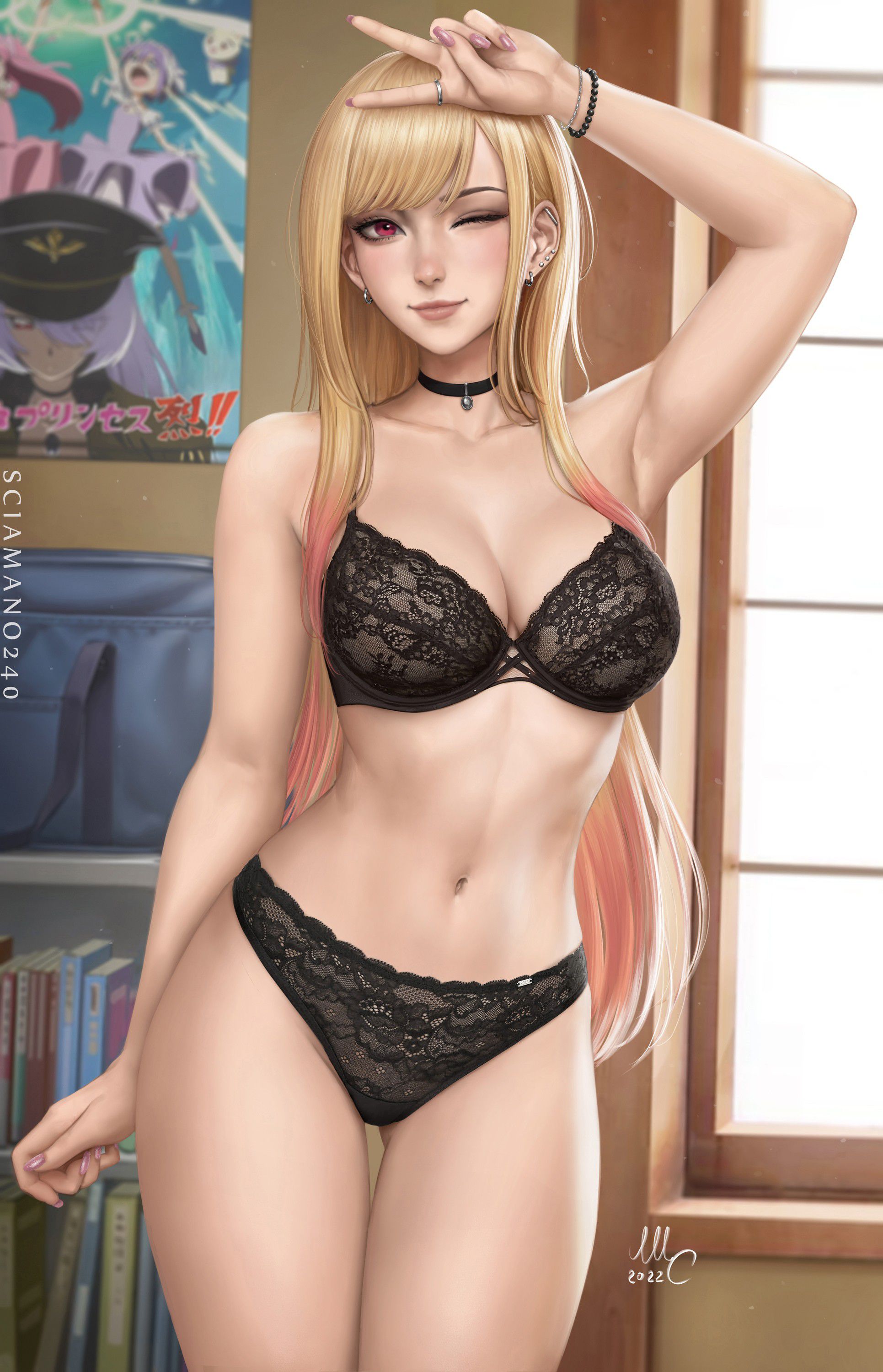 【2nd】Erotic image of a girl in black underwear Part 39 28