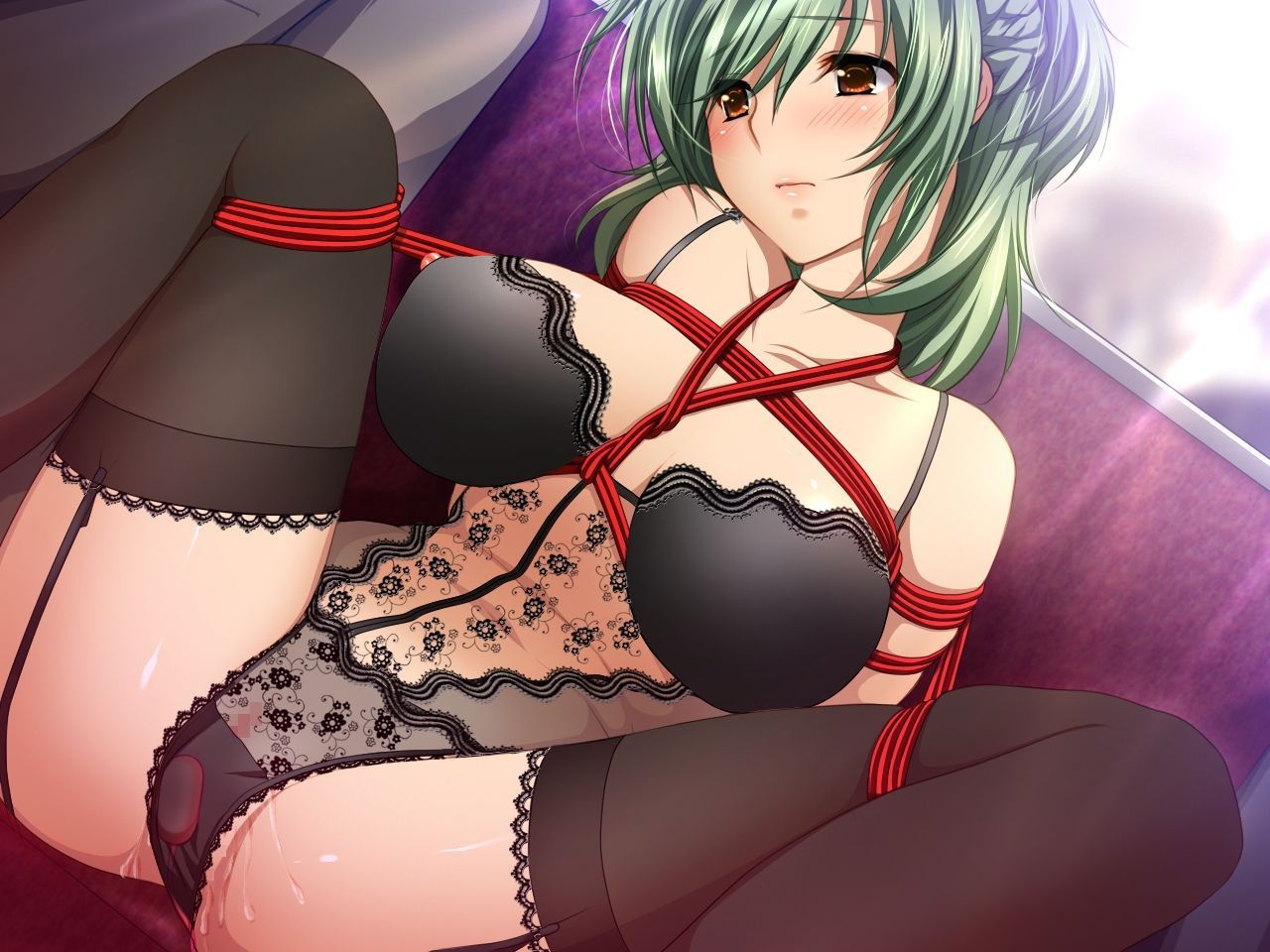 【Secondary erotic】 Here is the erotic image of a cute girl who has blushed dressed as 21