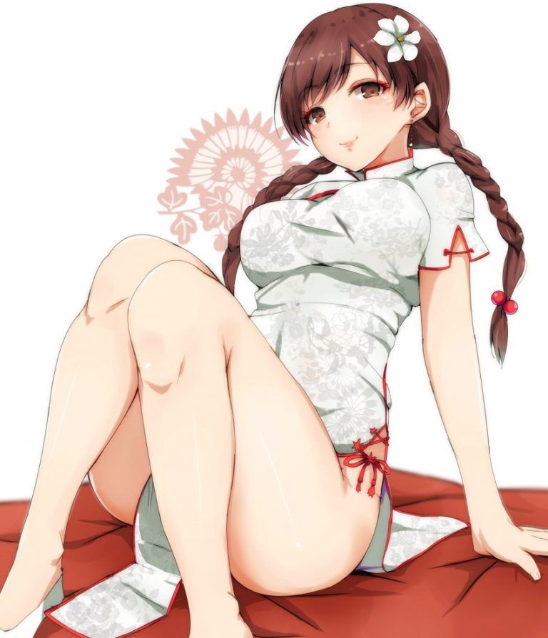 【Secondary erotic】 Here is an erotic image of a girl with attractive thighs in China clothes 2