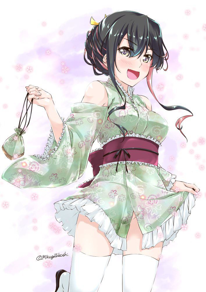 I will paste erotic cute images of Kimono and Yukata! 17