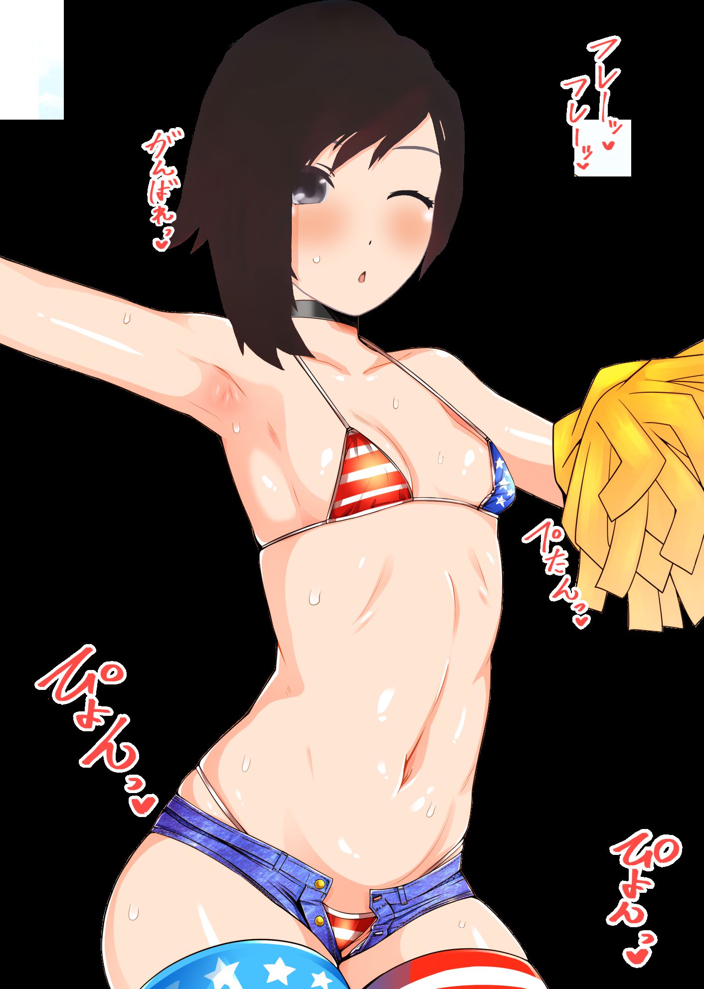 【Erocora Character Material】PNG background transparent erotic image such as anime characters Part 370 22