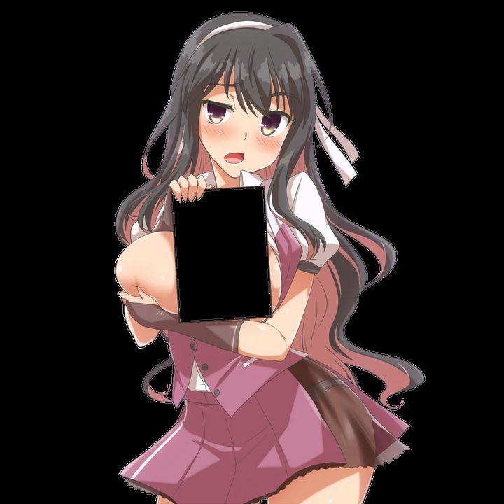 【Erocora Character Material】PNG background transparent erotic image such as anime characters Part 370 59