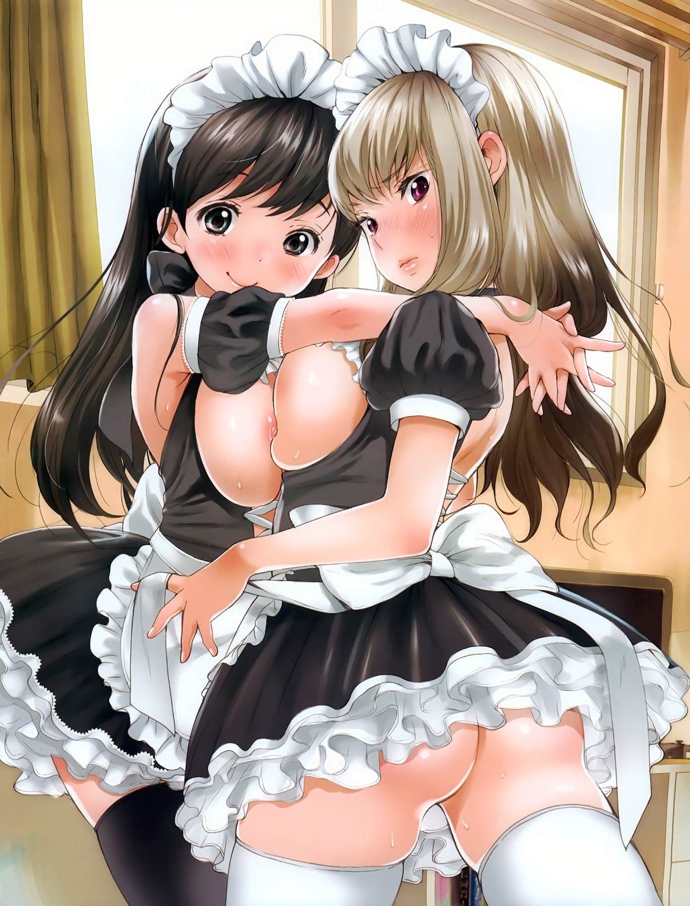 Erotic anime summary Erotic image of maid beauty and beautiful girl who seems to listen to instructions without problems [secondary erotic] 11