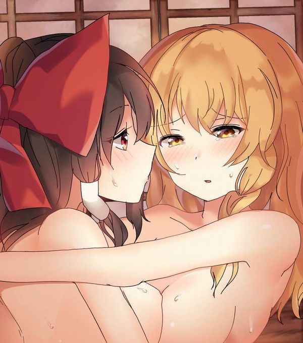 【Secondary erotic】 Here is a lez image where girls are hugging each other naked 18