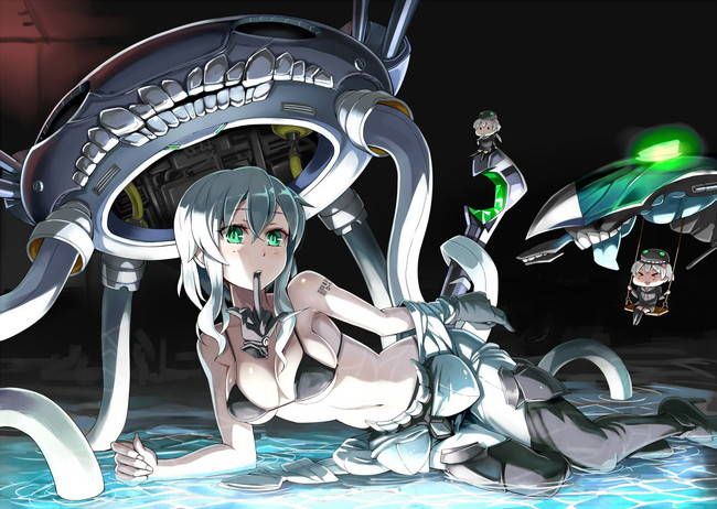 Deep sea ship's erotic secondary erotic images are full boobs! [Fleet Collection] 13