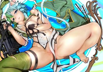 【Erotic Image】Chinon's character image that you want to refer to erotic cosplay of Sword Art Online 4