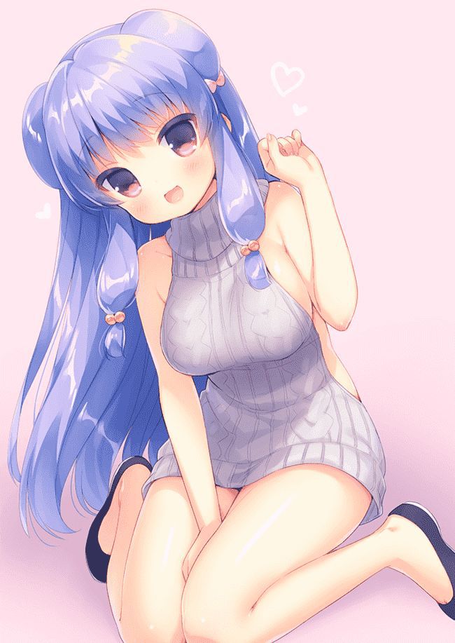 Erotic anime summary Erotic image collection of beautiful girls wearing sweaters that kill virgins [40 sheets] 21