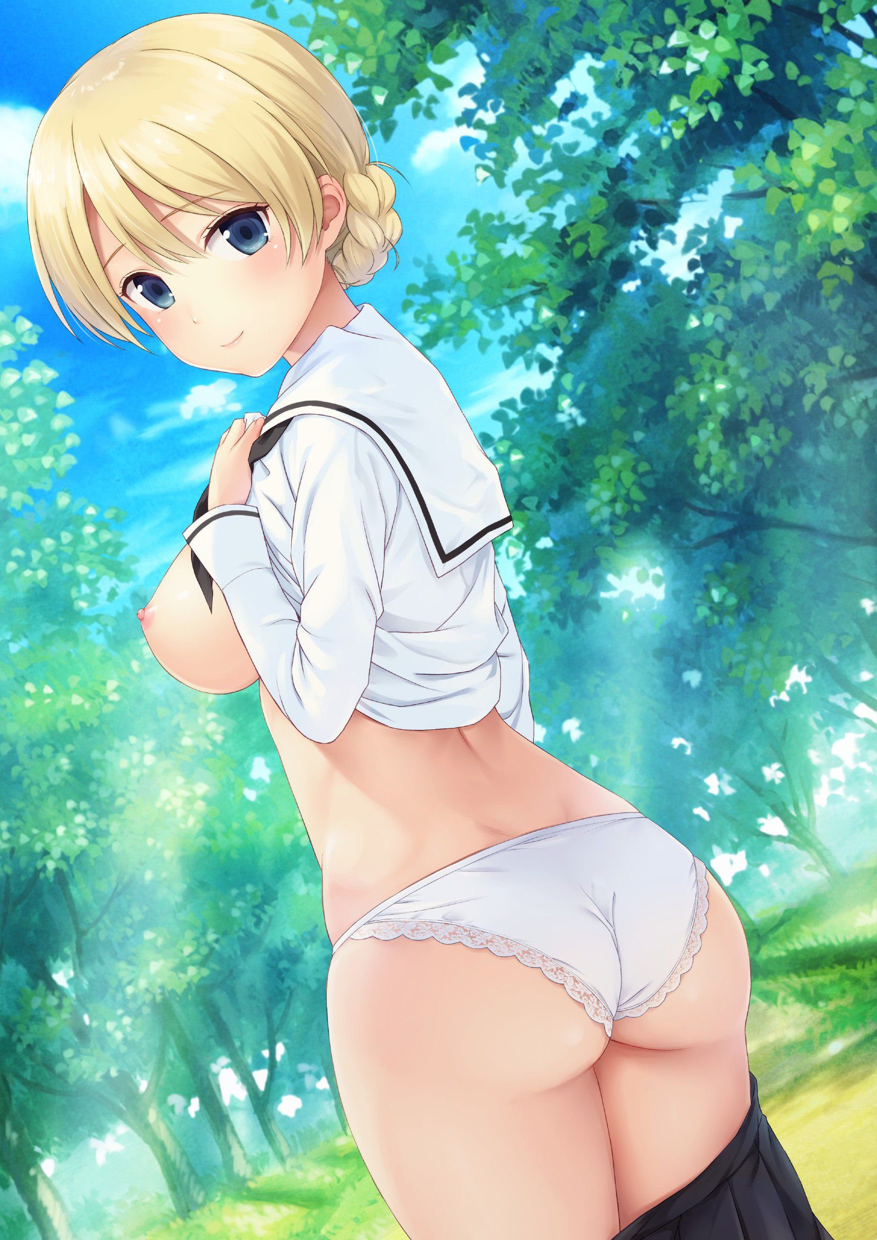 Erotic anime summary Erotic images of characters appearing in girls and Panzer [secondary erotic] 21