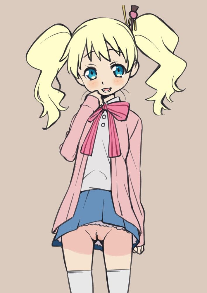 【Erotic Image】Character image of Alice Cartalette who wants to refer to erotic cosplay of Kiniro Mosaic 2