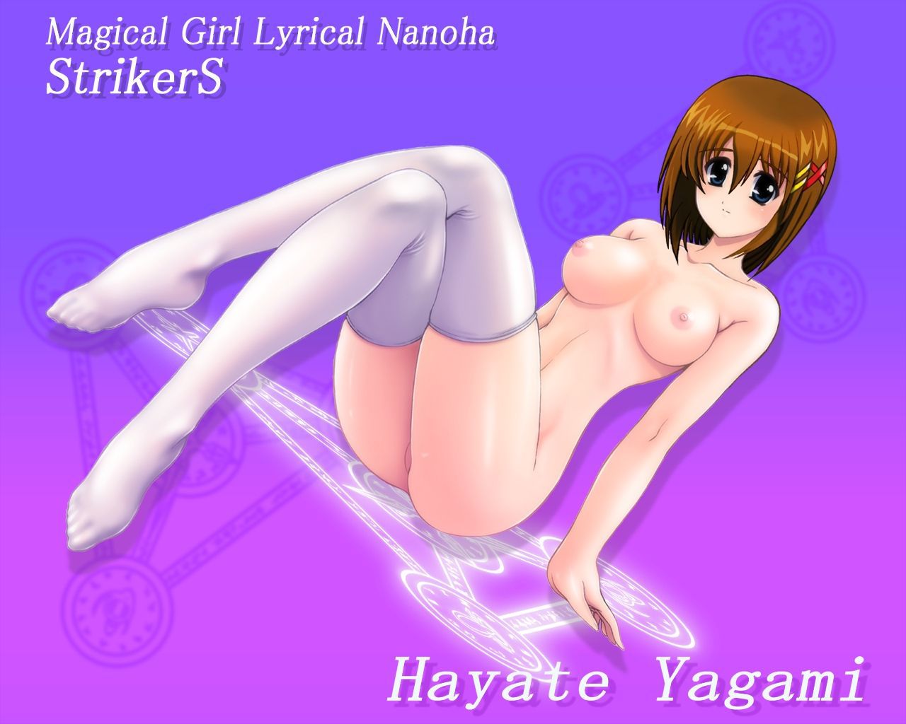 【Erotic image】 Magical girl Lyrical is a Nuki secondary erotic image that makes you want H like a cartoon 6