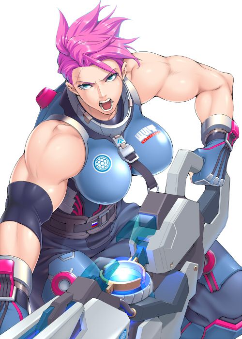 【Overwatch】The image that comes through erotic that is the face of Zaria 4