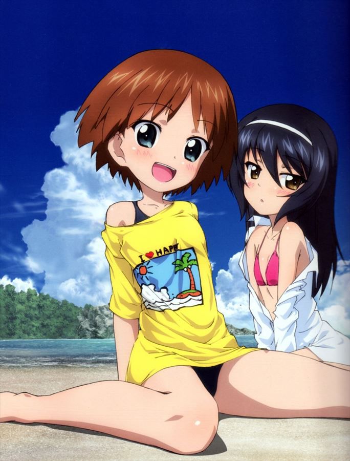【Erotic Image】Character image of Keirina Sakaguchi who wants to refer to the erotic cosplay of Girls &amp; Panzer 6