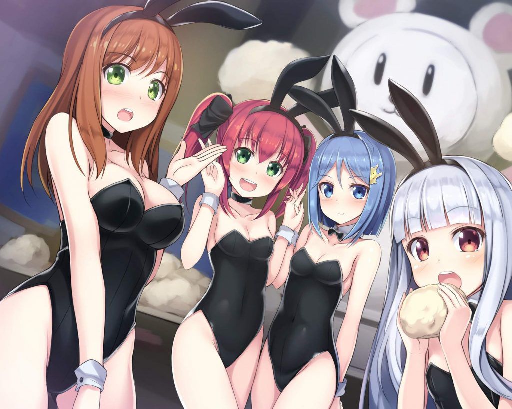 It is an erotic image of a bunny girl! 5