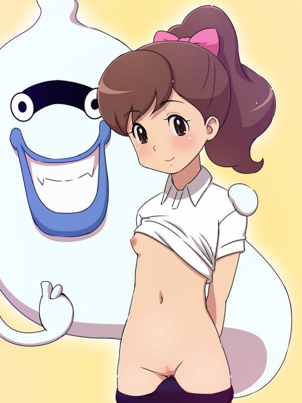 【Yokai Watch Erotic Image】 Here is a secret room for those who want to see Fumi-chan's Ahe face! 17