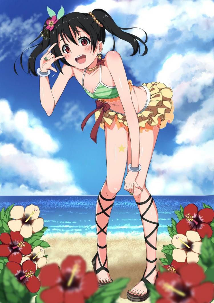 [Love Live! ] Cute erotic image summary that comes through with this echi to Yazawa 1