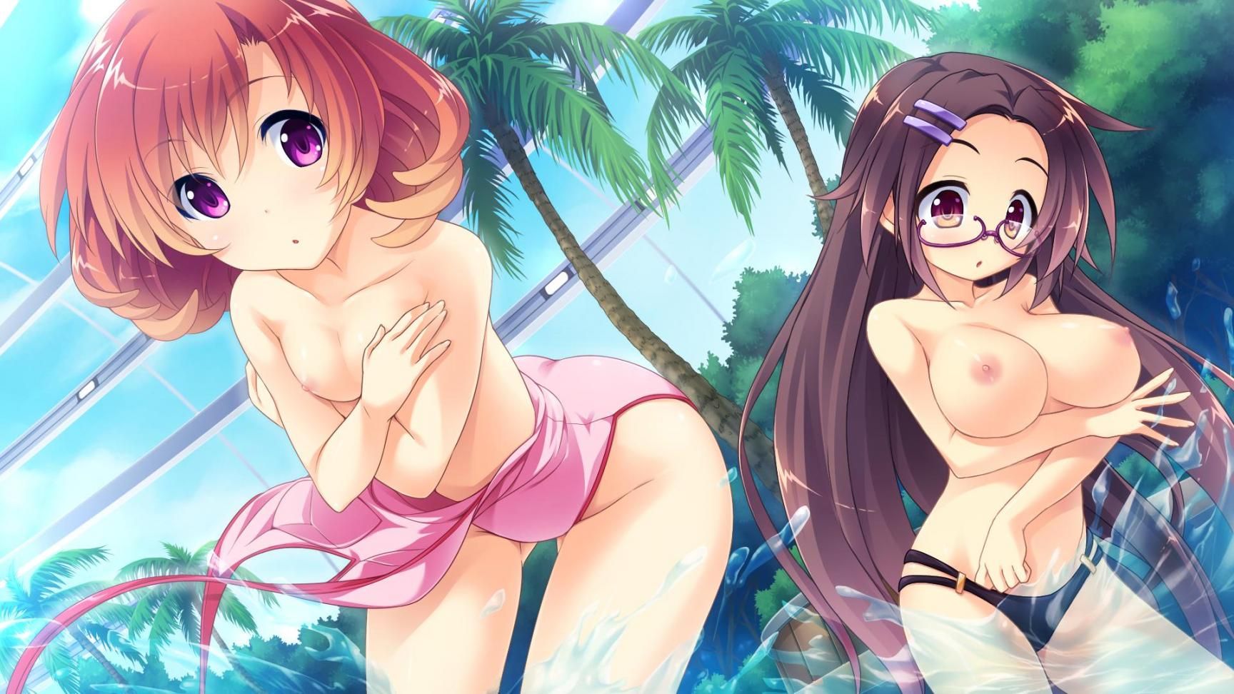 Secondary erotic erotic girls who are getting a lot of development such as underwear and porori with lucky lewd 7