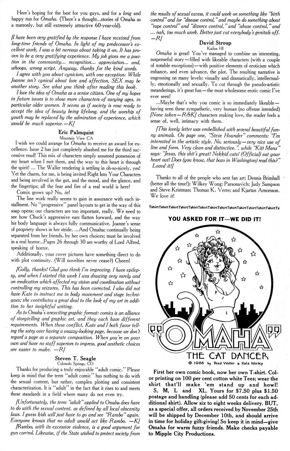 [Reed Waller] Omaha: The Cat Dancer #03 3