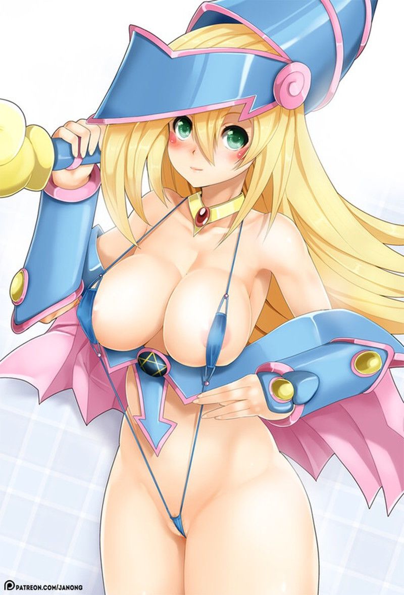 Cute erotic image summary that comes through with black magician girl's echi 17