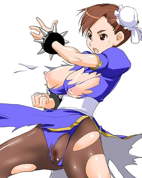 Street Fighter Chun-Li's intense erotic and saddled secondary erotic image summary 19