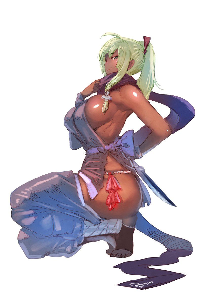 Secondary erotic erotic image summary of female ninja Kunoichi wearing a lewd costume 13