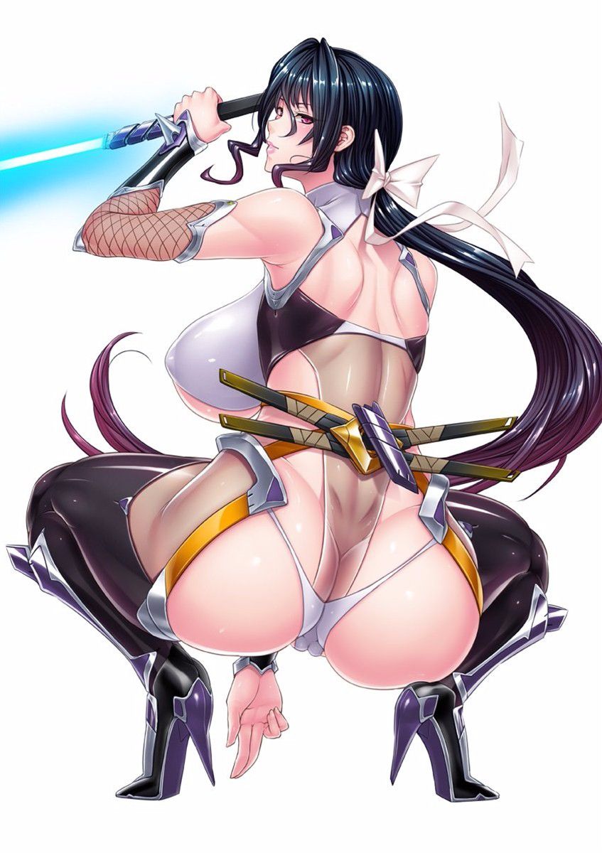 Secondary erotic erotic image summary of female ninja Kunoichi wearing a lewd costume 8