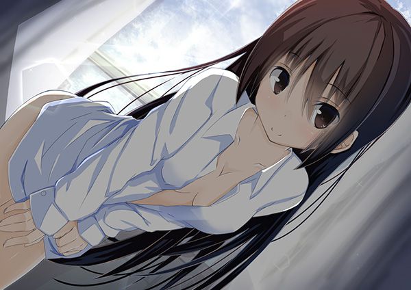 Erotic anime summary erotic images of beautiful girls in naked shirts [50 photos] 32